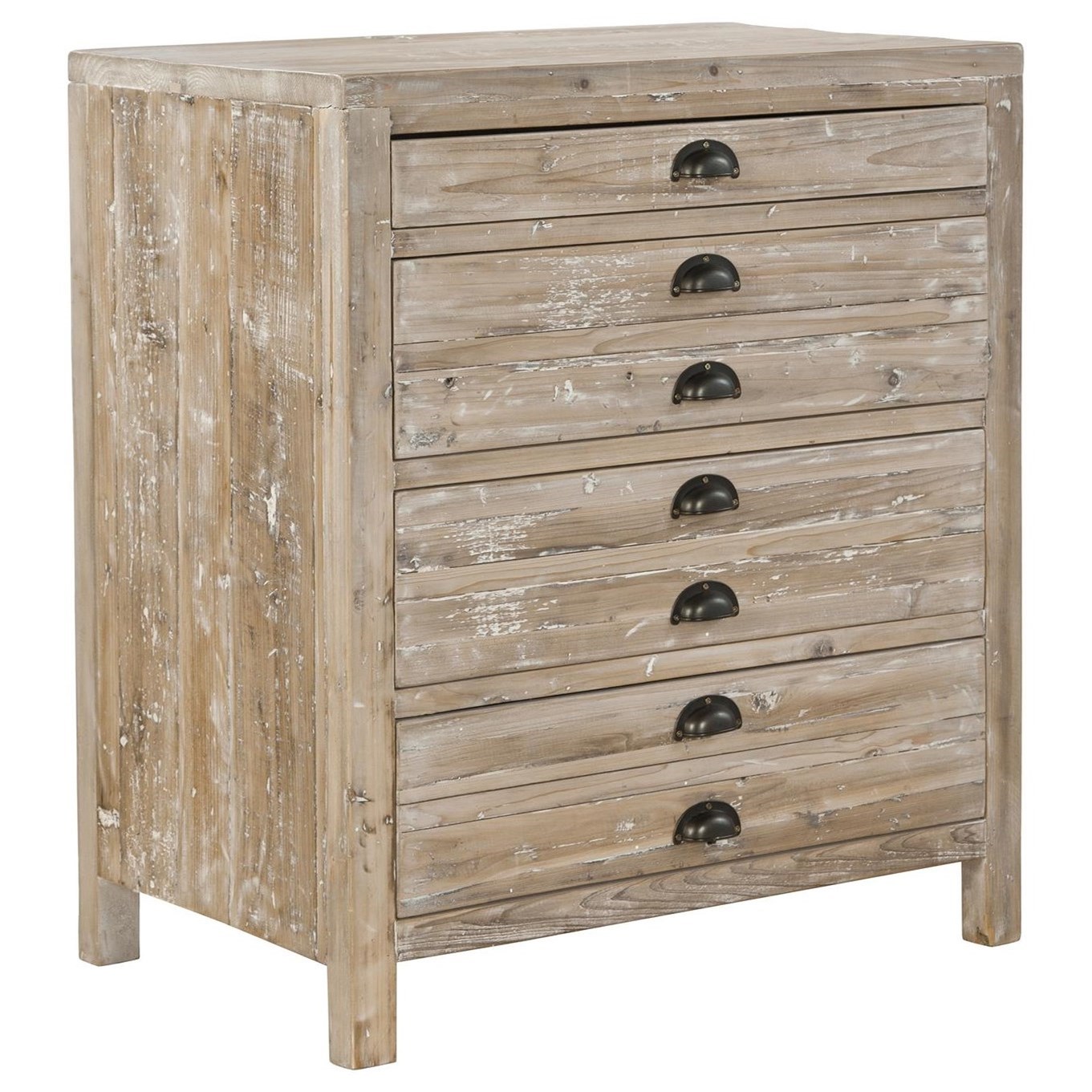 Furniture Classics Accents Reclaimed Wood Small Apothecary Chest Howell Furniture Accent Chests