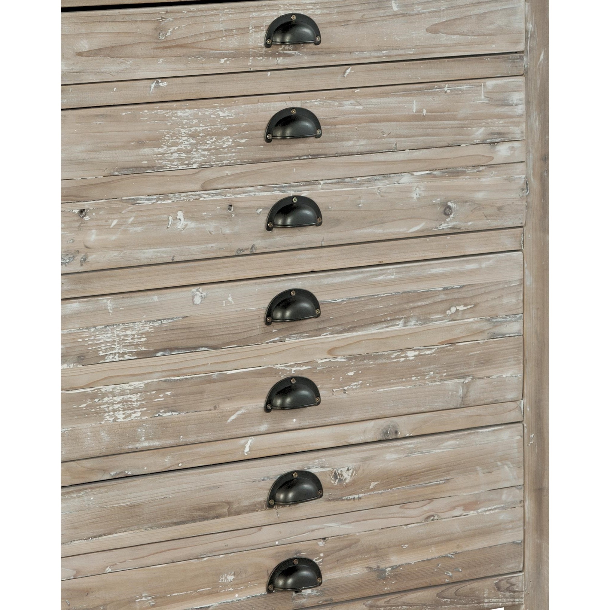 Furniture Classics Accents Reclaimed Wood Small Apothecary Chest Howell Furniture Accent Chests