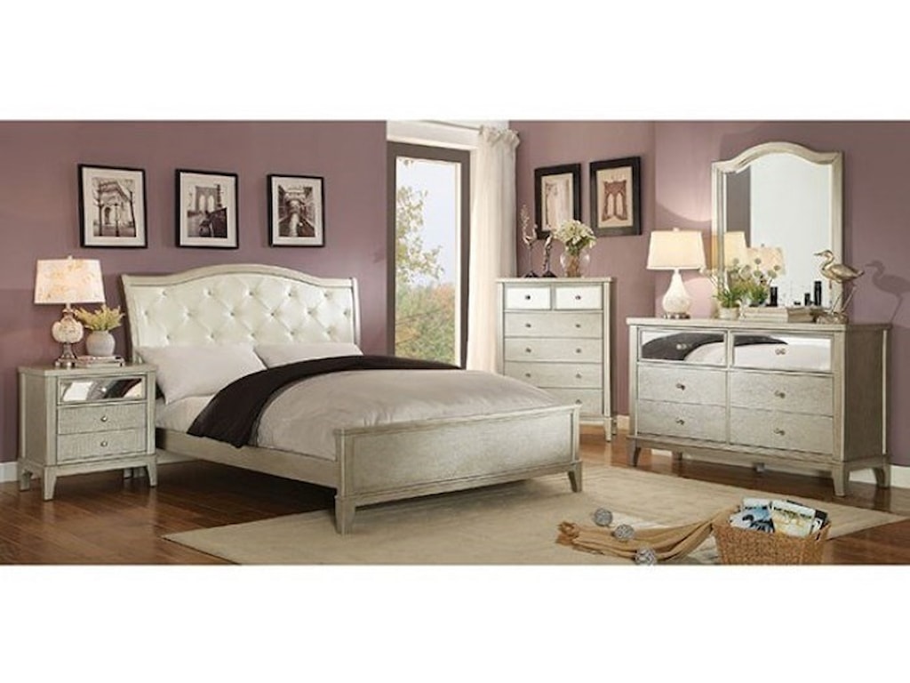 Furniture of America AdelineQueen Bed