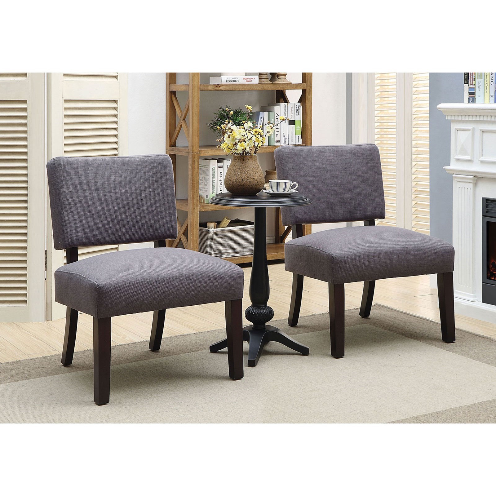 table for accent chairs