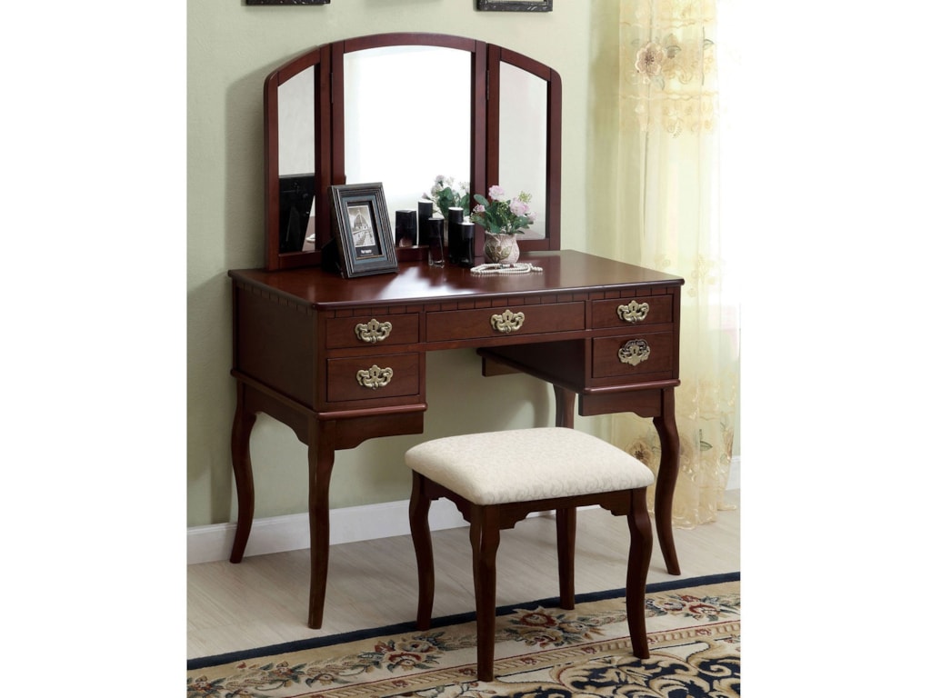 Ashland Traditional Vanity Table Household Furniture Vanities