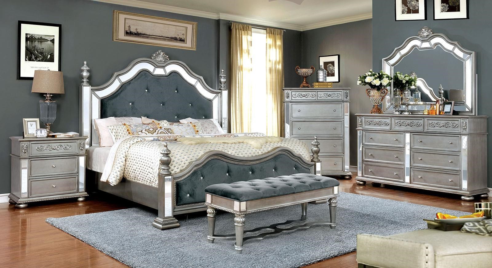 Furniture Of America Azha Lavish Traditional Style King Bedroom