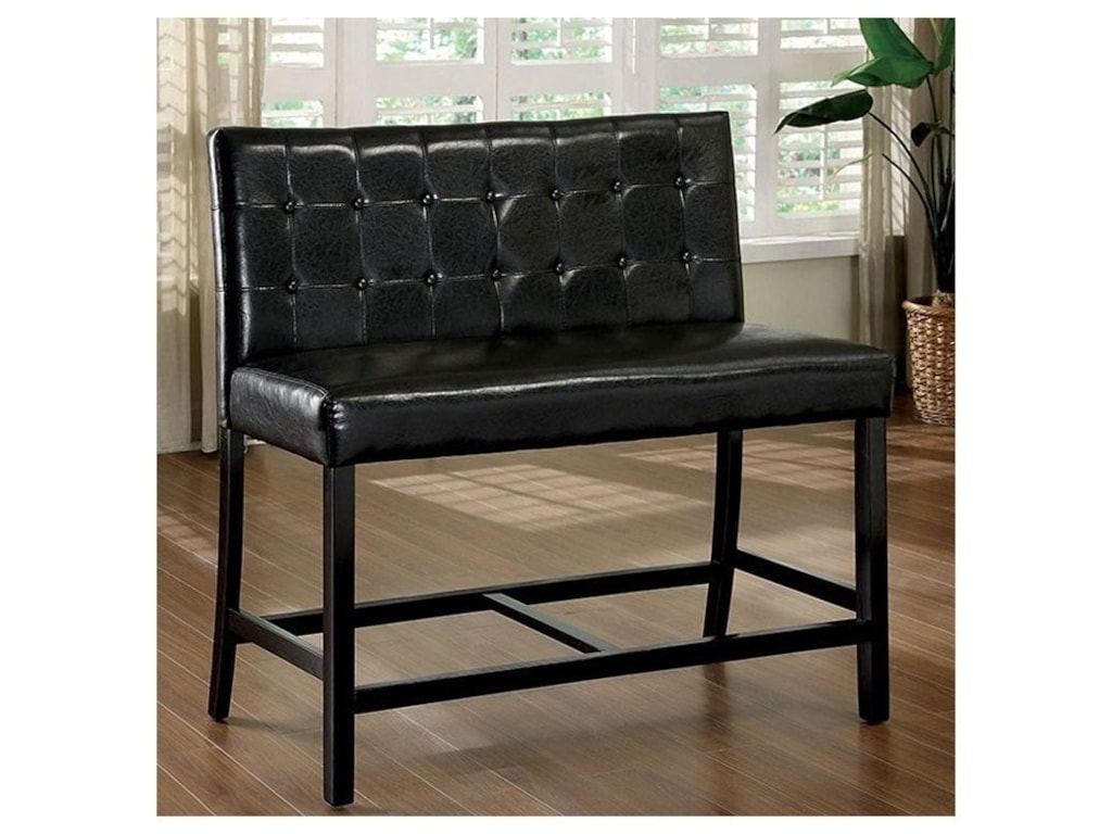 Bahamas 2 Pack Of Contemporary Counter Height Benches Household