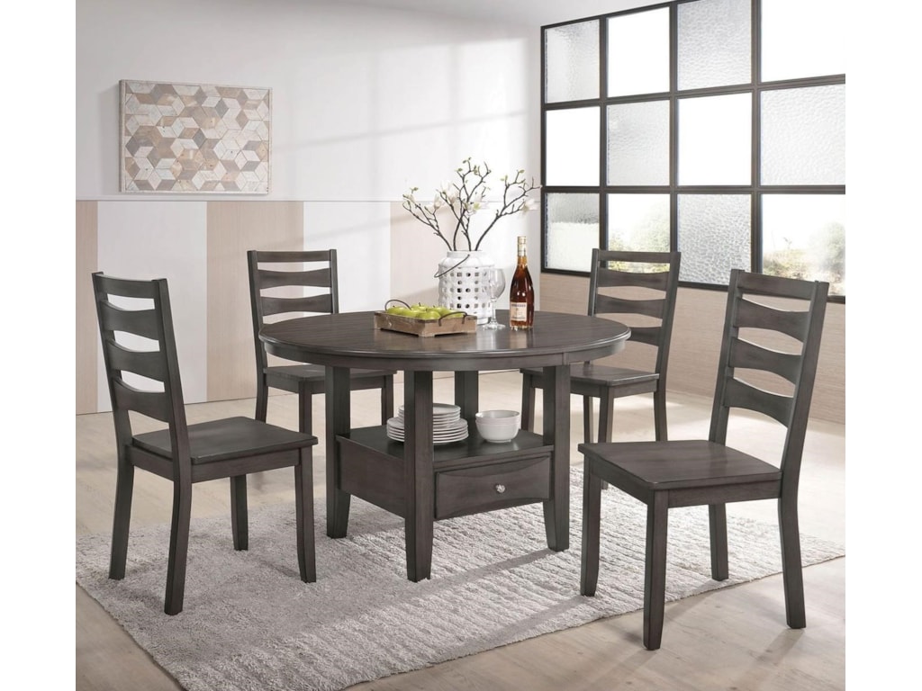 Furniture Of America Caprice Cm3879rt 5pc Transitional Dining And Furniture Of America Caprice Transitional Dining And Table Set For Four