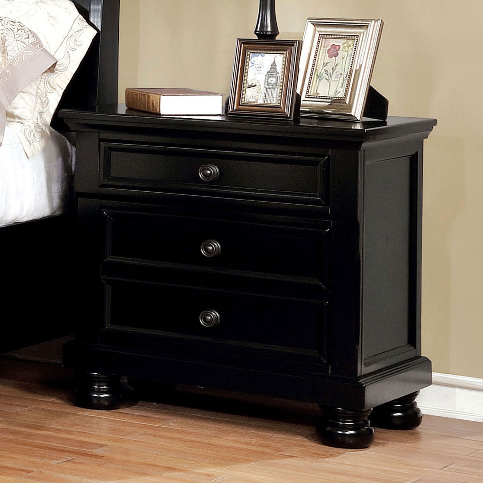 Castor Nightstand Household Furniture Nightstands