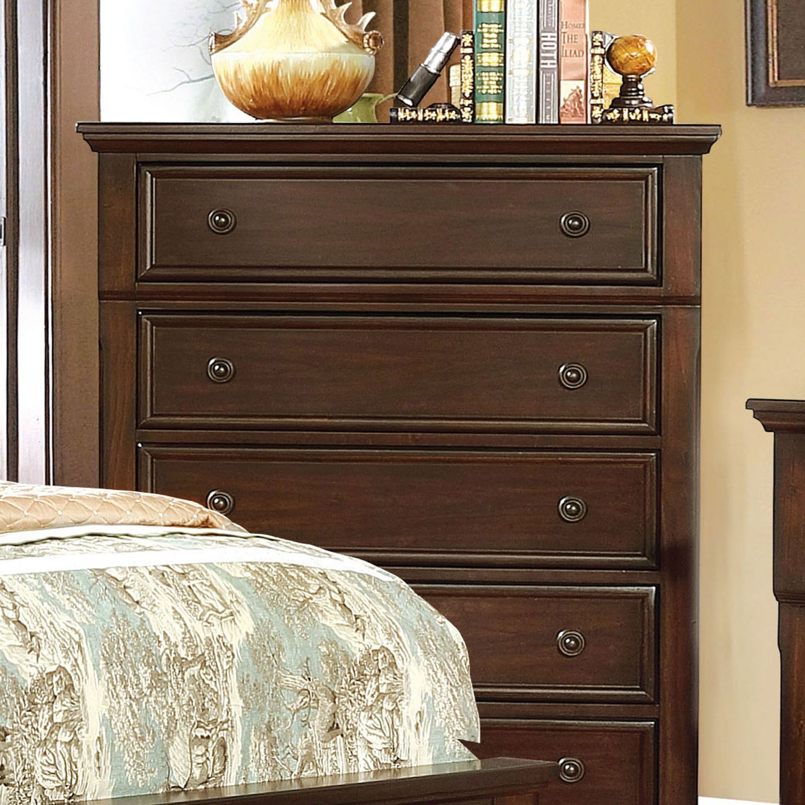 Castor Chest Household Furniture Drawer Chests