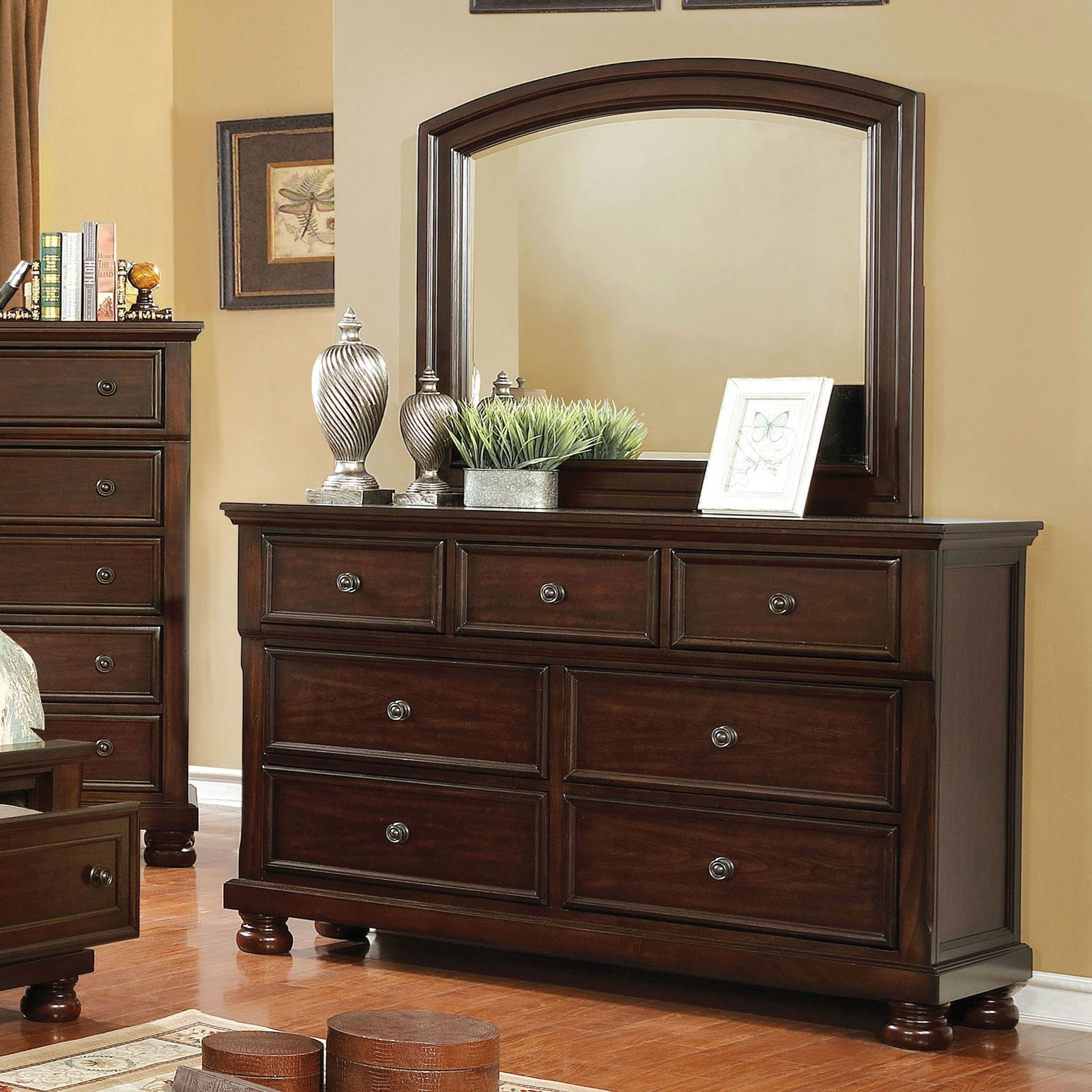 Castor Dresser Household Furniture Dressers