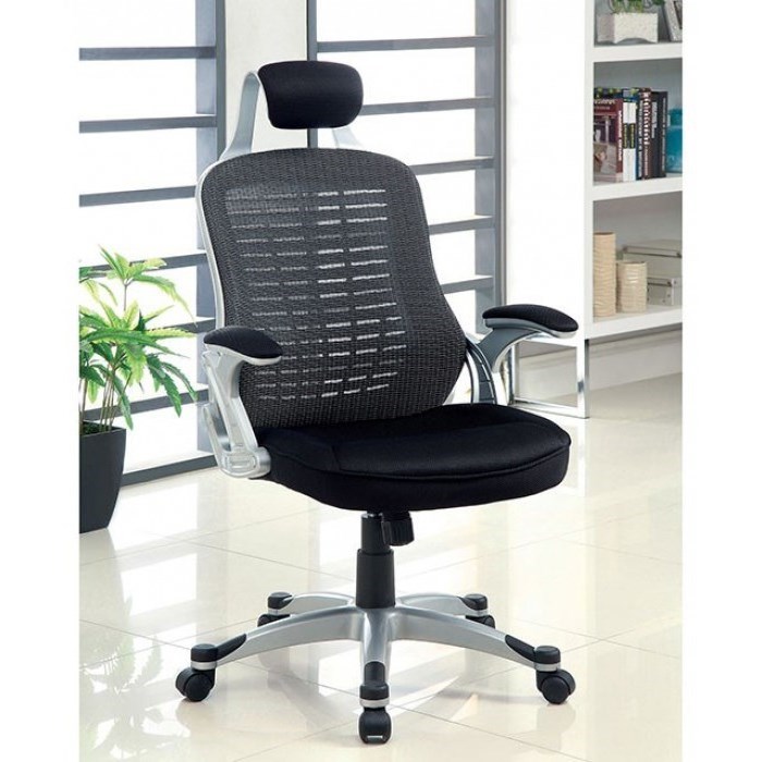 Cesta Contemporary Office Chair With Casters And Padded Armrests Household Furniture Executive Desk Chairs