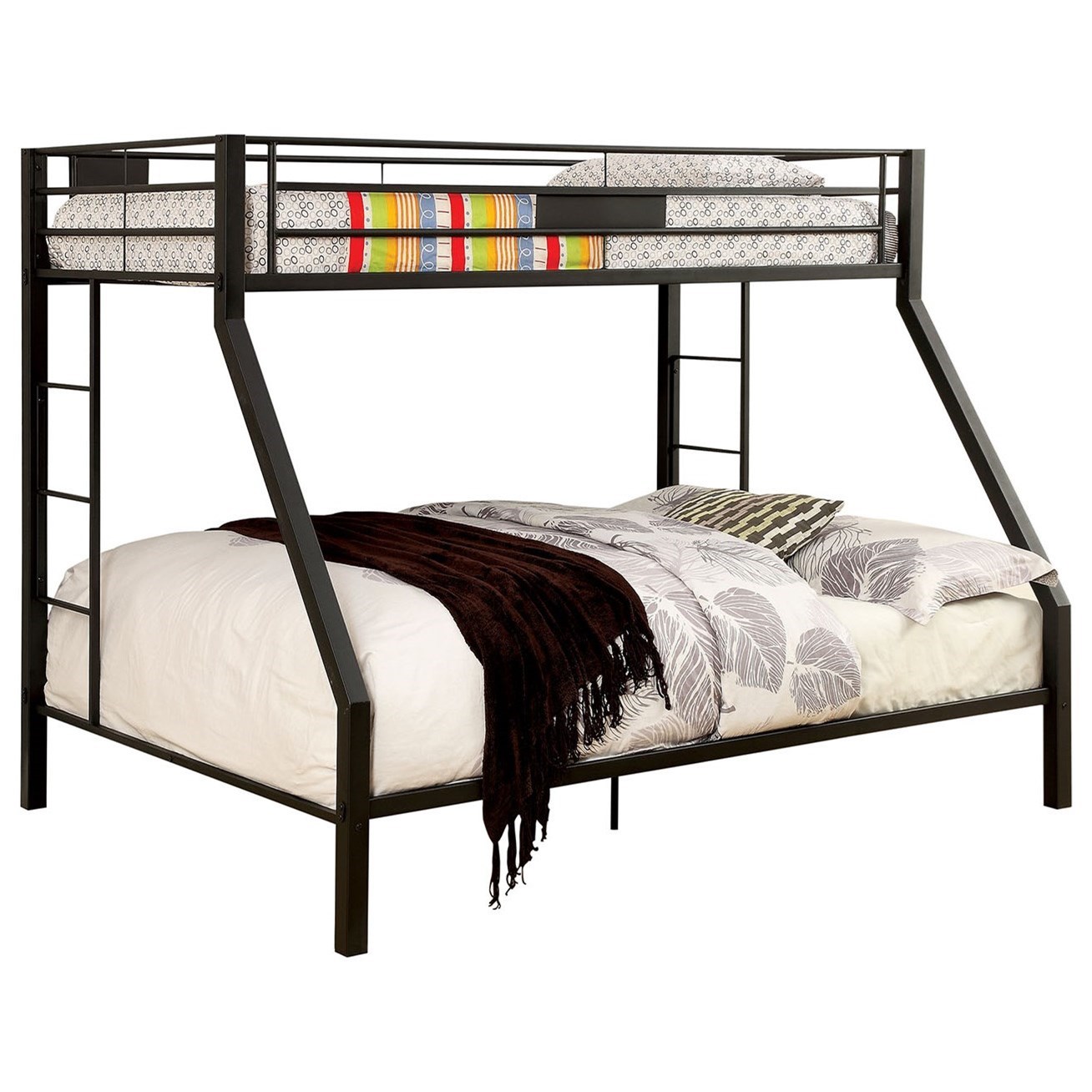 twin over queen bunk bed with drawers