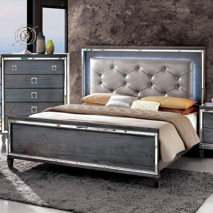Furniture Of America Foa Clover Cm7971ck Bed Transitional