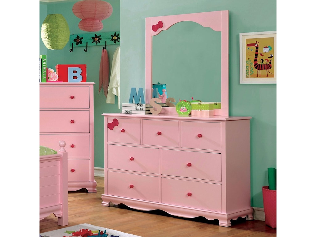 Dani Dresser With 7 Drawers Household Furniture Dressers