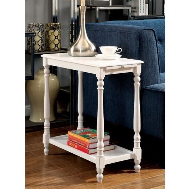Furniture Of America Deering Cm Ac222 Side Table Corner Furniture End Tables