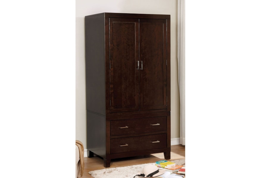Furniture Of America Enrico Cm7088ar Set Contemporary Armoire With