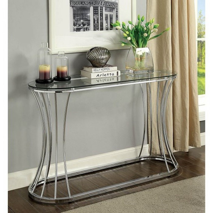 contemporary sofa table