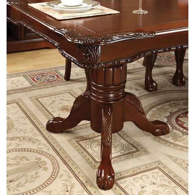 Georgetown Formal Dining Table W Double Pedestals Household Furniture Dining Tables
