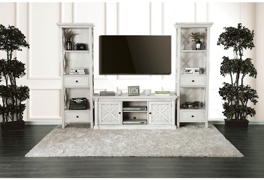 Georgia 60 Tv Stand By Furniture Of America At Dream Home Interiors
