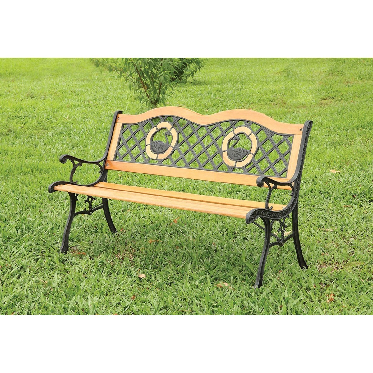 Havasu Patio Wooden Bench Household Furniture Outdoor Benches