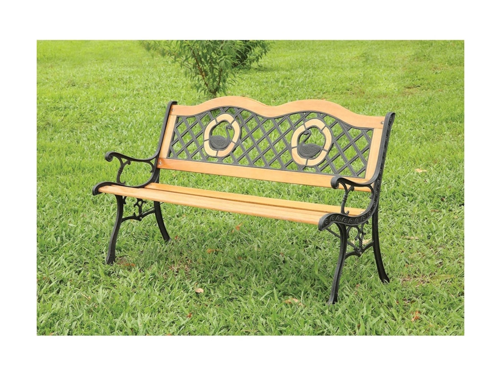 Havasu Patio Wooden Bench Household Furniture Outdoor Benches