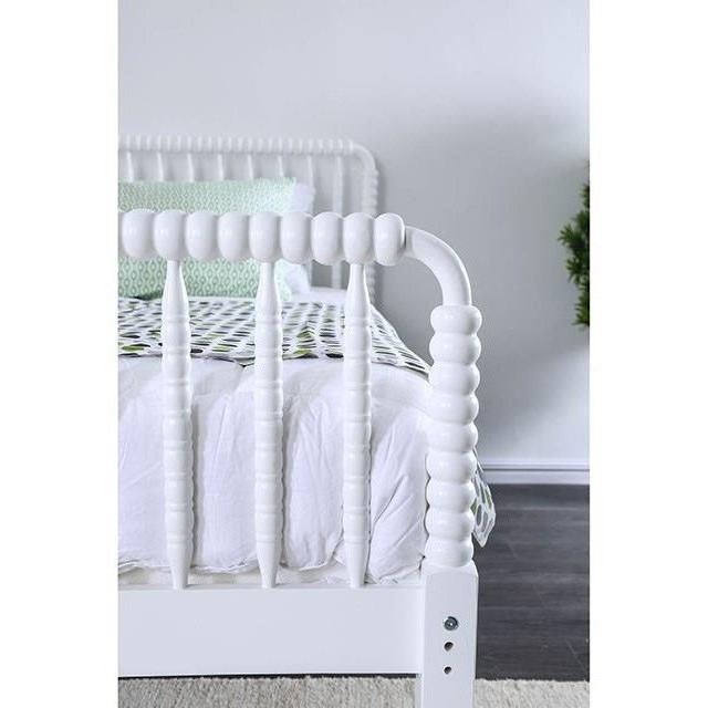 Furniture Of America Jenny Traditional Twin Bed With Turned Posts Dream Home Interiors Panel Beds