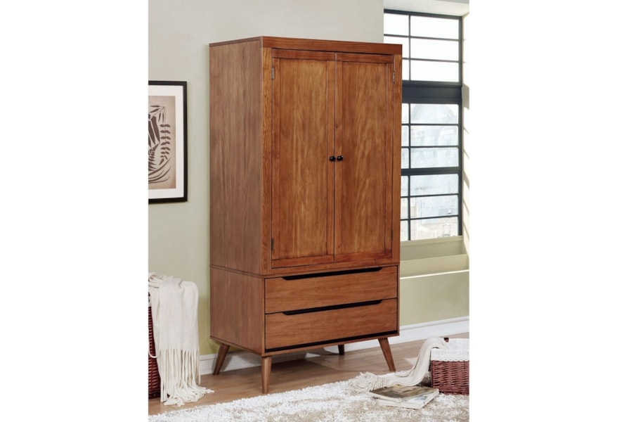 Furniture Of America Lennart Cm7386a Ar Set Armoire Corner