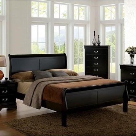 Louis Philippe Iii Traditional California King Sleigh Bed By America At Del Sol Furniture