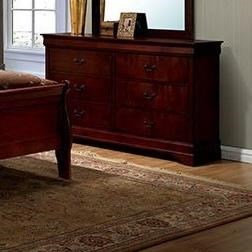 Furniture Of America Louis Phillippe Iii Traditional 6 Drawer