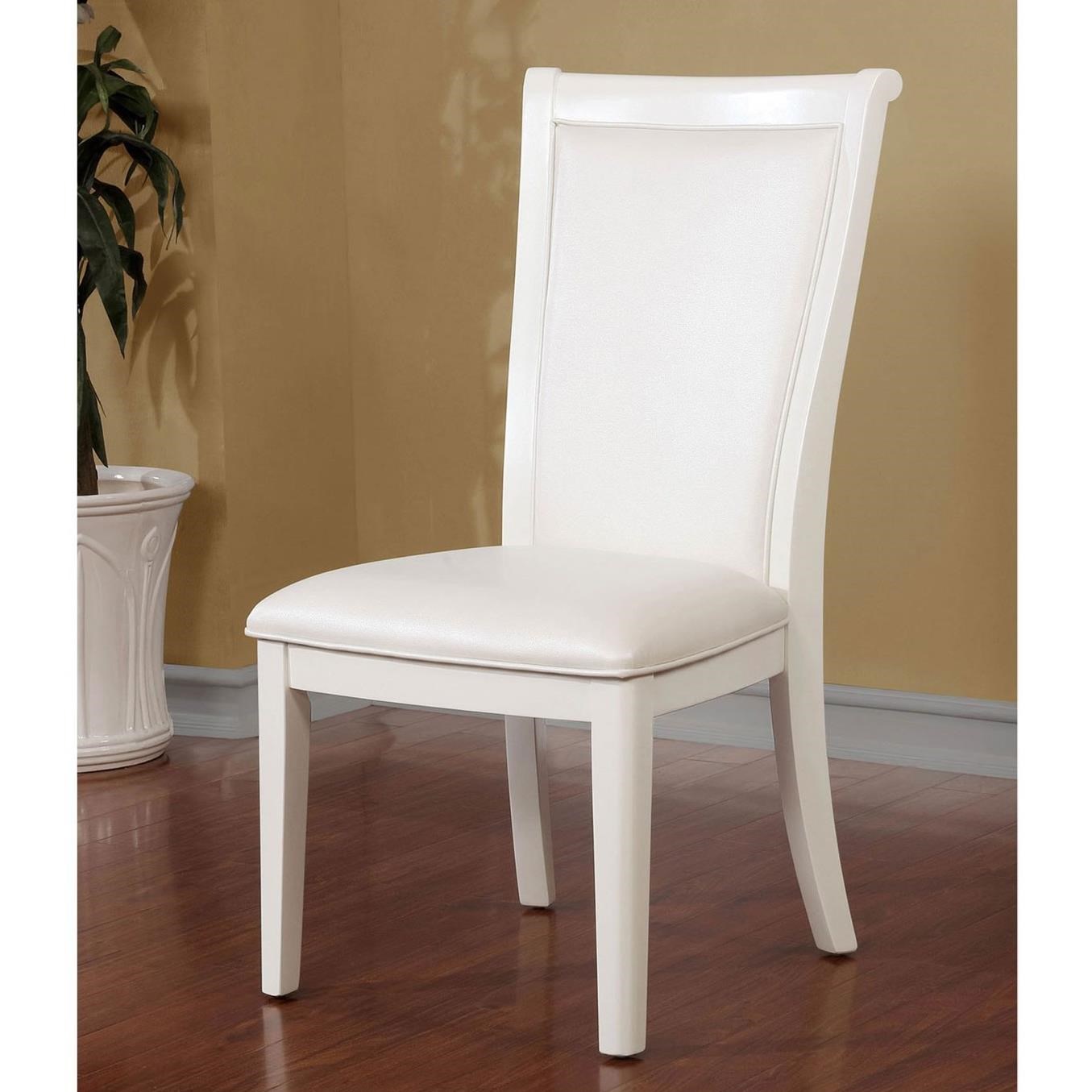 Furniture Of America Foa Madeline Cm3396sc 2pk Transitional Side Chair Del Sol Furniture Dining Side Chairs