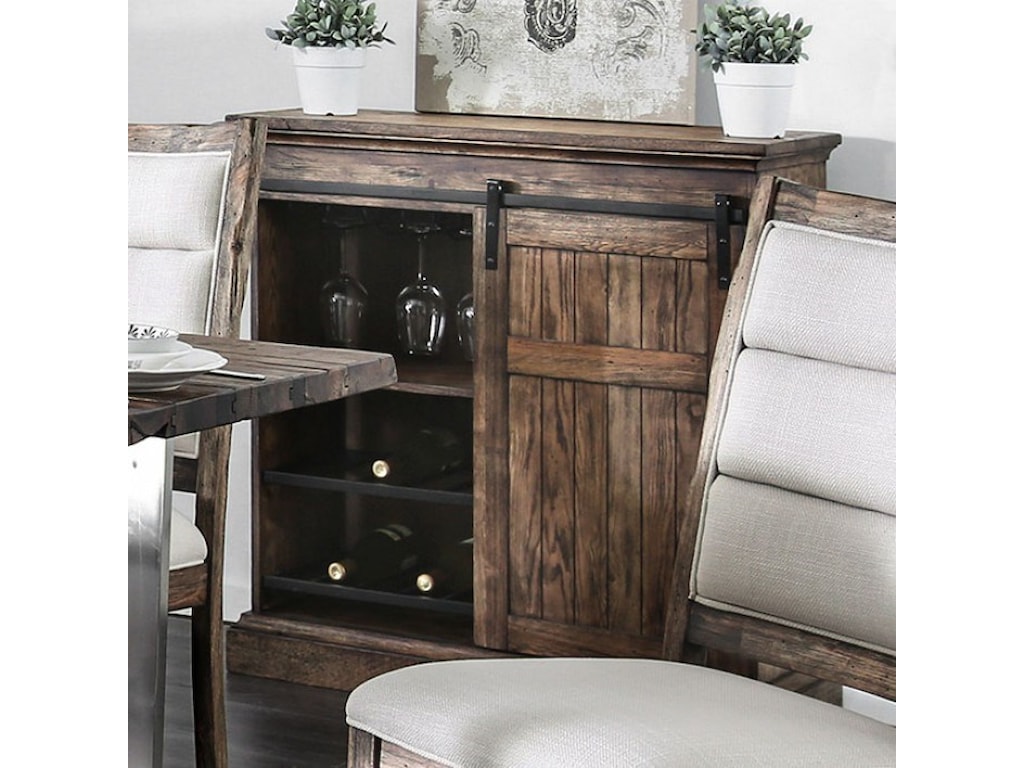 America Mandy Cm3451a Cn Rustic Wine Cabinet With Sliding America Mandy Rustic Wine Cabinet With Sliding Door