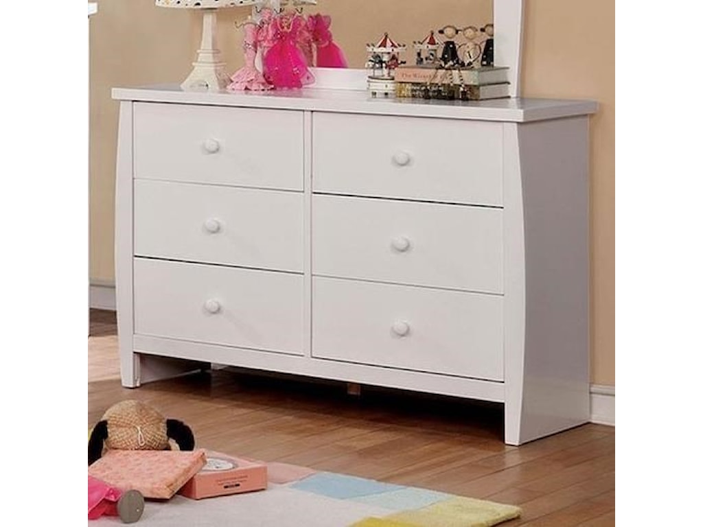 Furniture Of America Foa Marlee Cm7651wh D Contemporary Youth