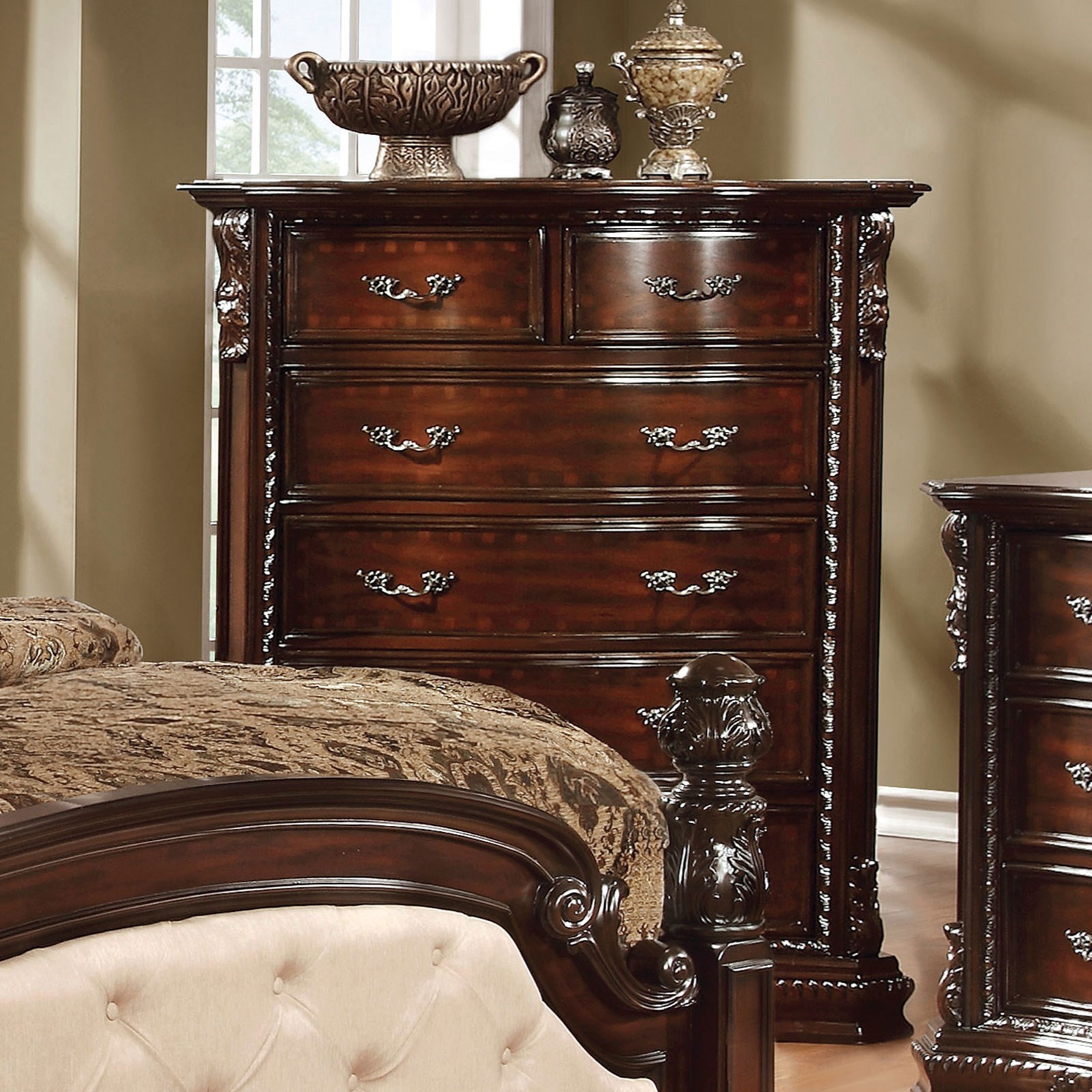 Monte Vista I Traditional 6 Drawer Chest Of Drawers Household