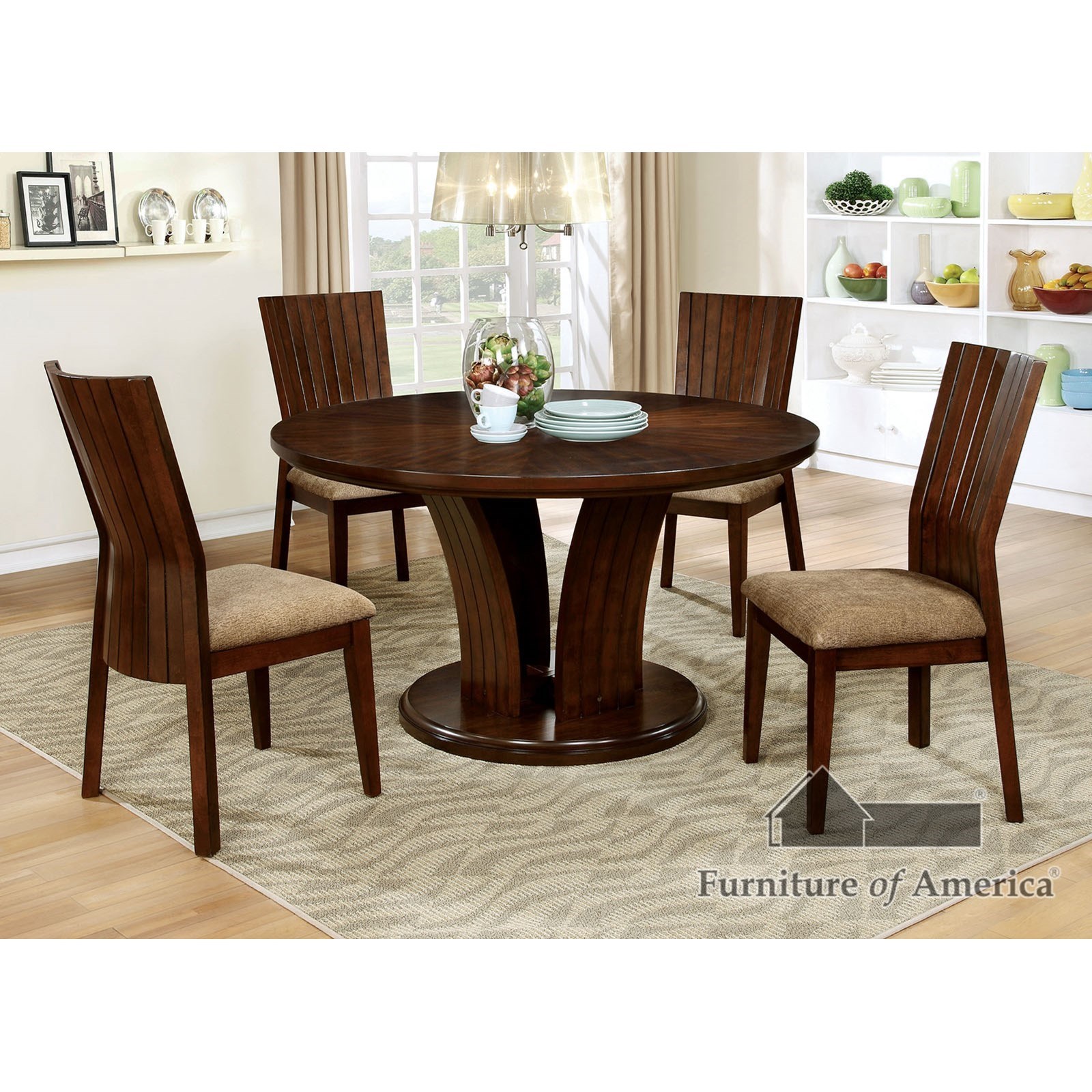 America Montreal I Cm3711rt Table Round Dining Table Del Sol