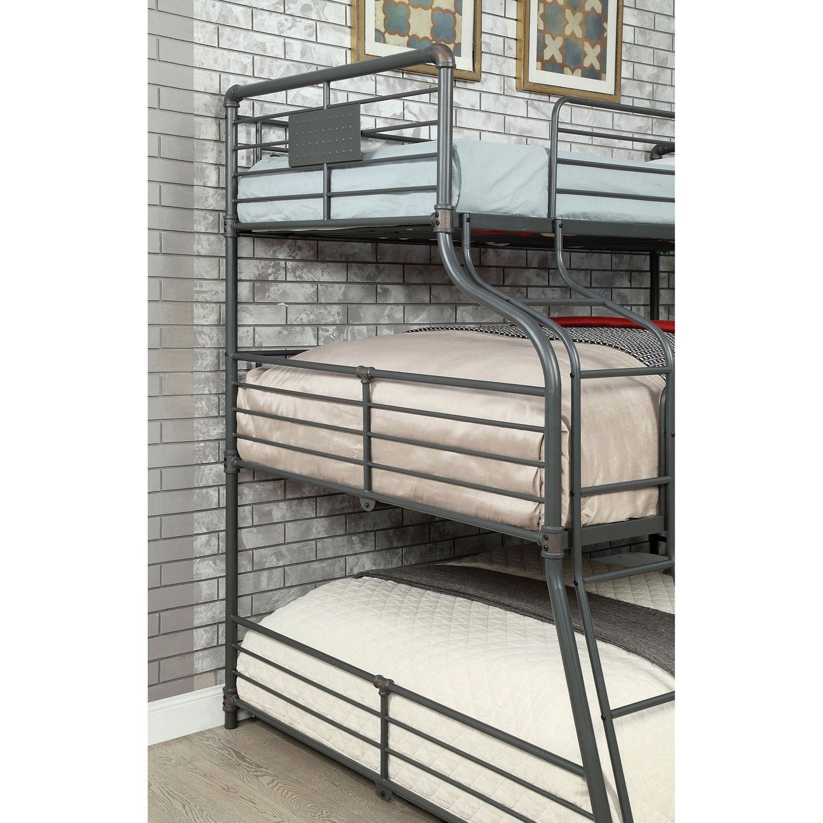Furniture Of America Foa Olga Iii Cm Bk918 Bed Twin Full Queen Bunk Bed Del Sol Furniture Bunk Beds