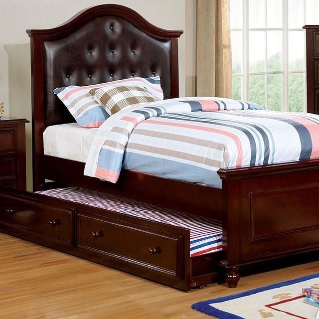 Furniture Of America Foa Olivia Cm7155ex F Bed Tr Full Bed With Twin Size Trundle Del Sol Furniture Panel Beds