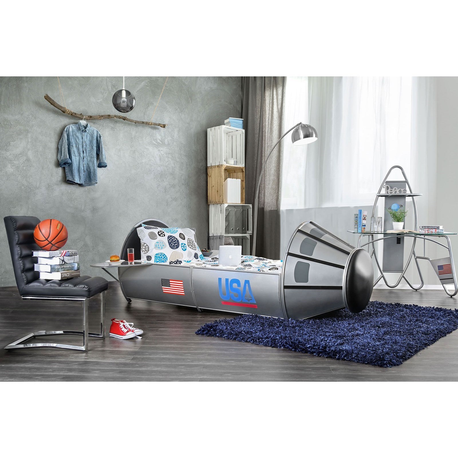 rocket ship bed canopy