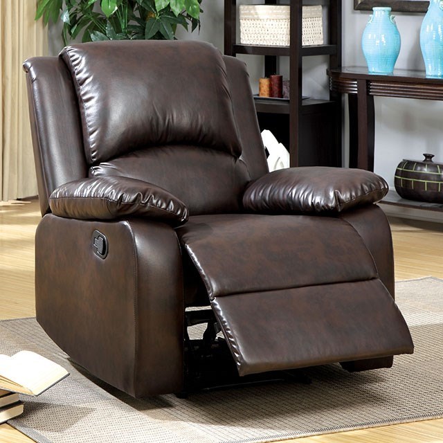 Oxford Casual Faux Leather Recliner Household Furniture High Leg Recliners