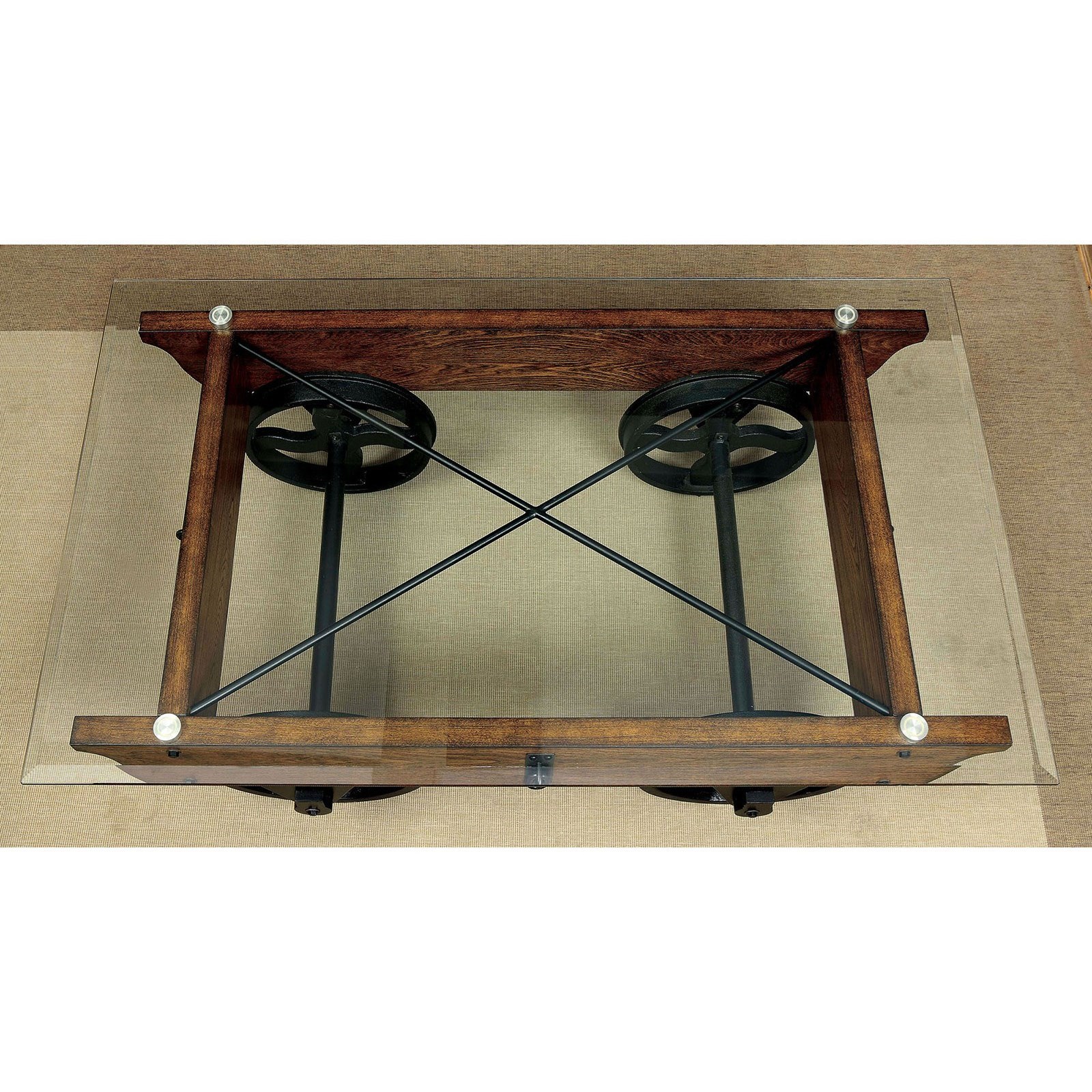 Rustic Coffee Table With Wheels / Firstime Co 48 In Rustic Espresso Large Rectangle Wood Coffee Table With Casters 70084 The Home Depot : Shop for coffee table with wheels online at target.