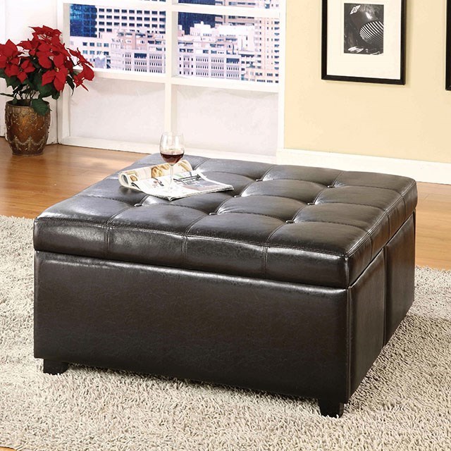 Furniture Of America Petula Cm Bn6381 Storage Ottoman W 4 Drawers