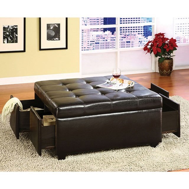 Petula Storage Ottoman W 4 Drawers Household Furniture