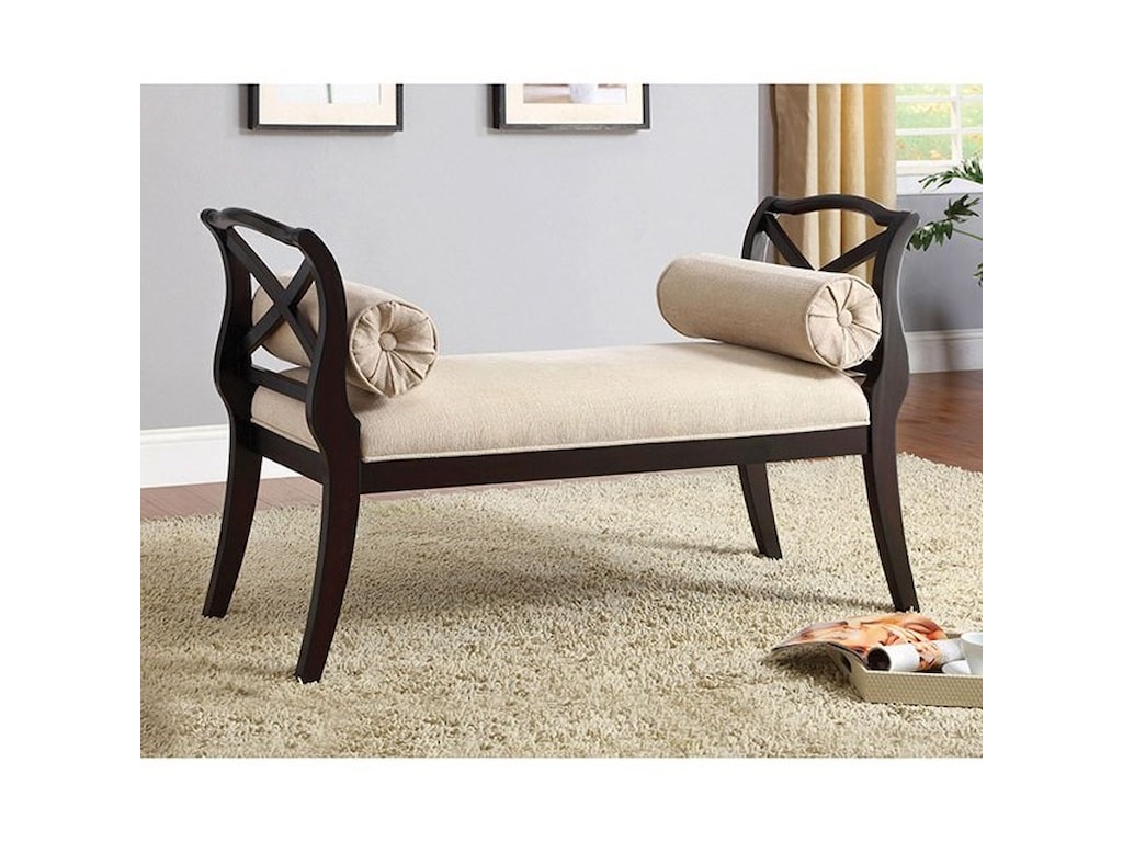 America Philipsberg Cm Bn6141 Exp Upholstered Accent Bench Del