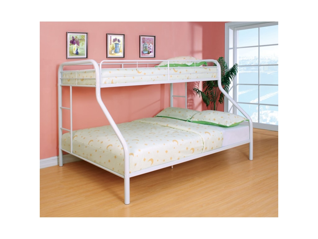 Rainbow Twin Over Queen Bunk Bed By Furniture Of America At Rooms For Less Rainbow Twin Over Queen Bunk Bed By Furniture Of America At Rooms For Less