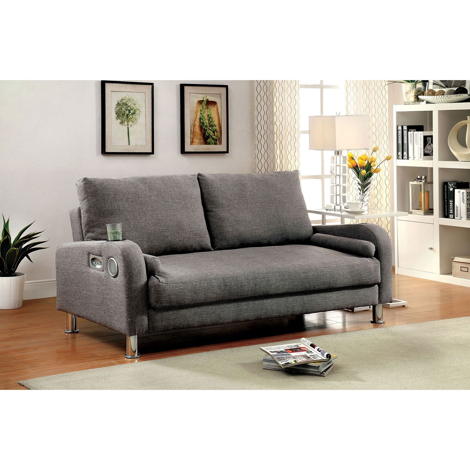 Furniture Of America Foa Raquel Cm2195 Pk Futon Sofa Del Sol Furniture Futons