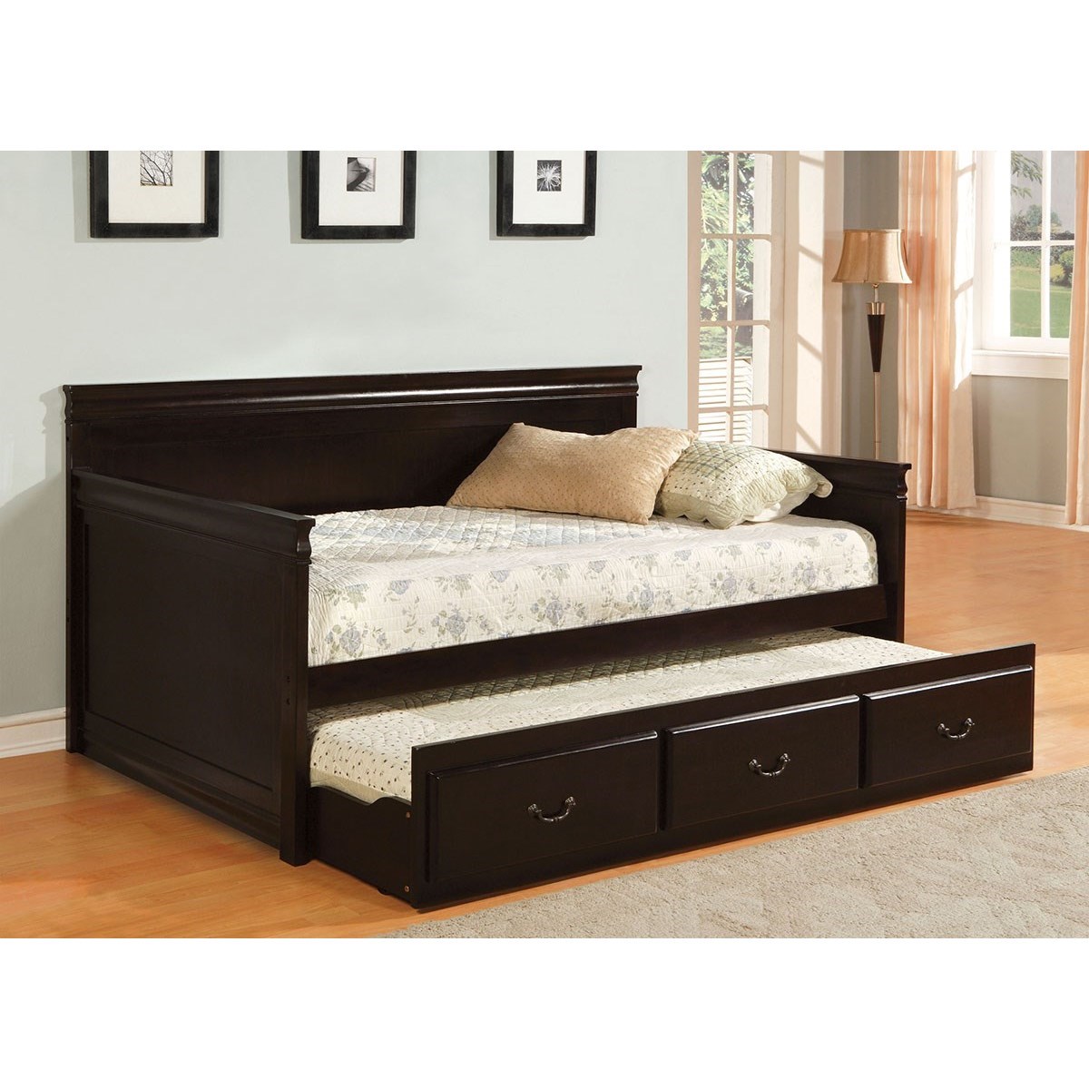 Furniture Of America Sahara Cm1637ex Bed Daybed With Trundle