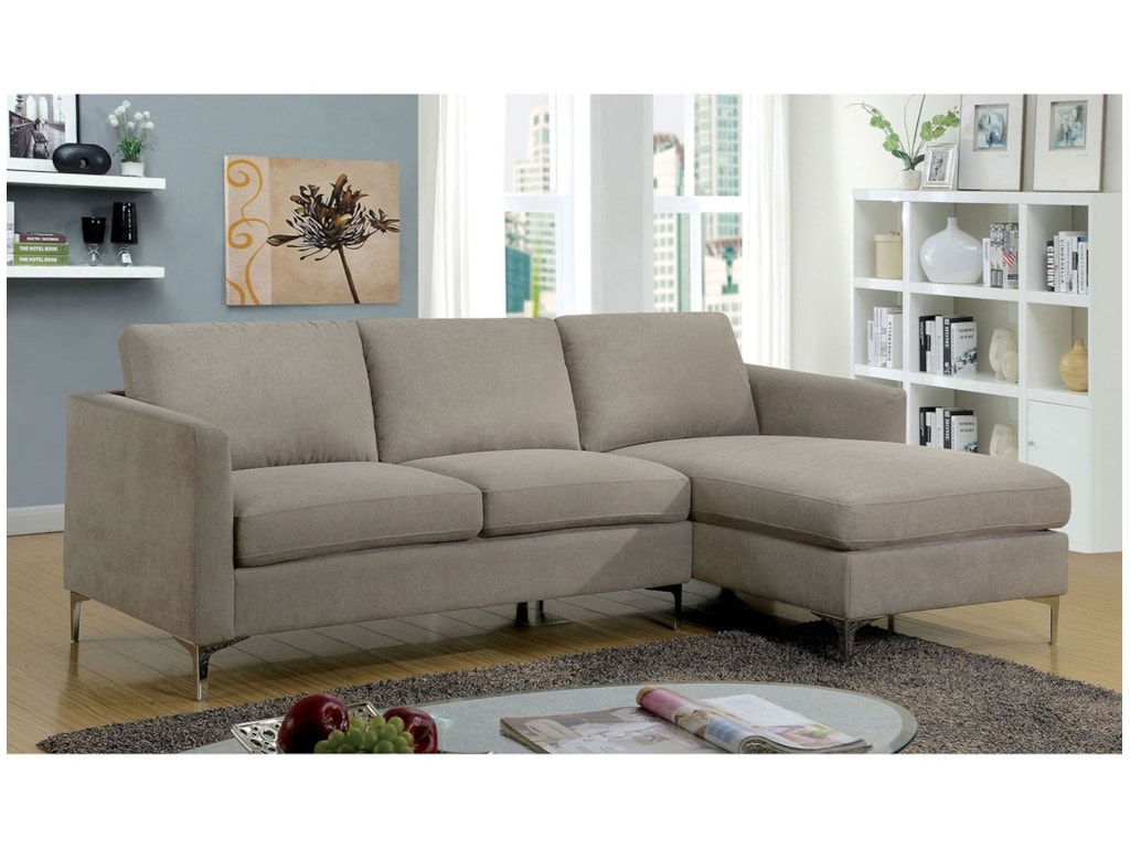 Furniture Of America Sandy Cm6174 Sect Contemporary