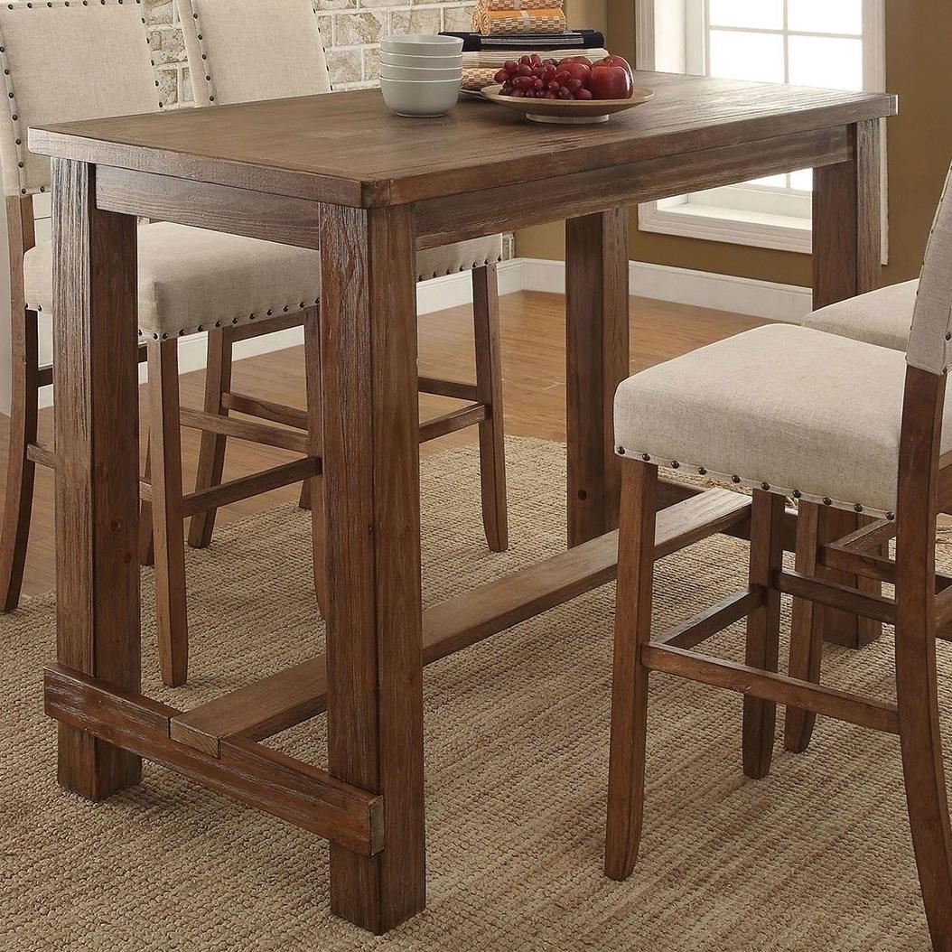 height of bar height table
