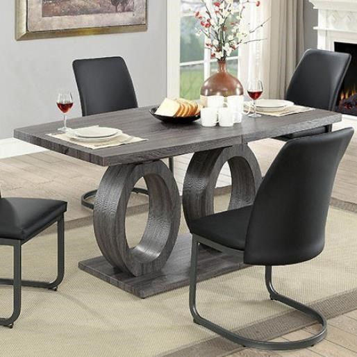 Furniture Of America Saskia Cm3918t Table Contemporary Dining