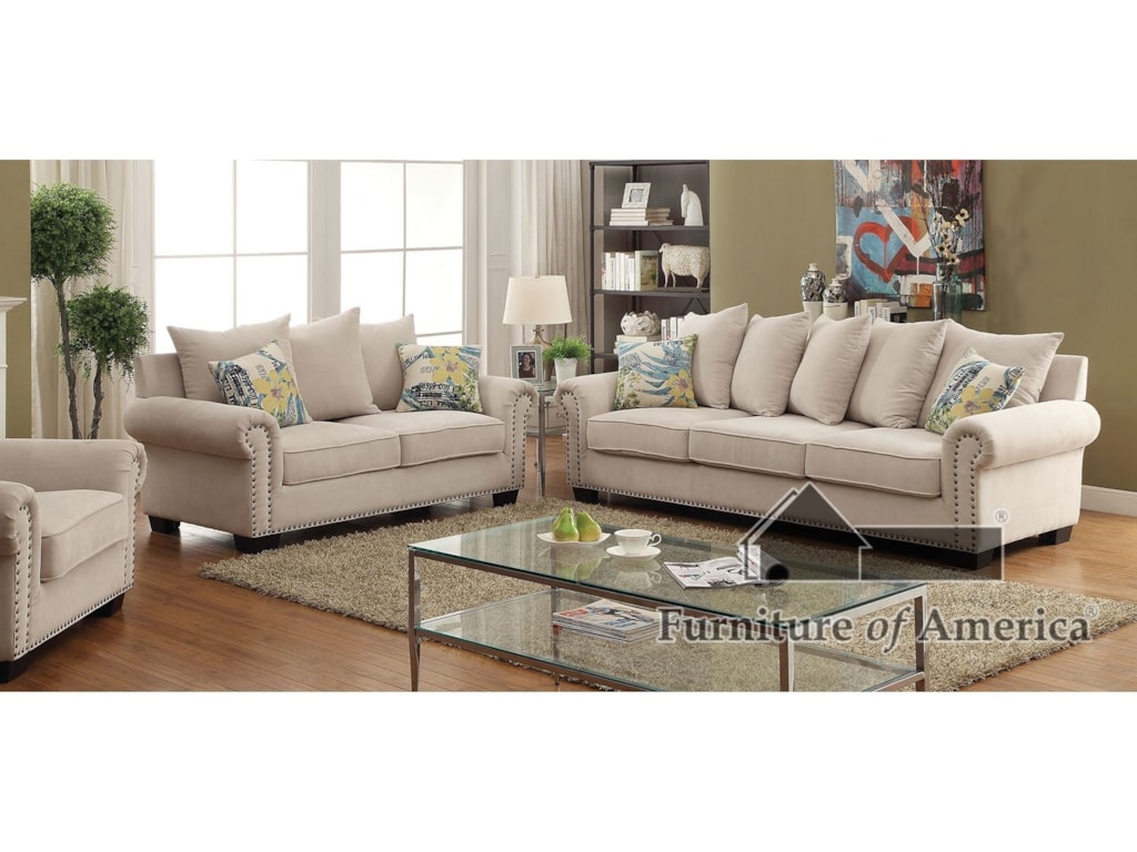 Furniture Of America Foa Skyler Cm6155 3pc Transitional 3 Piece Furniture Of America Foa Skyler