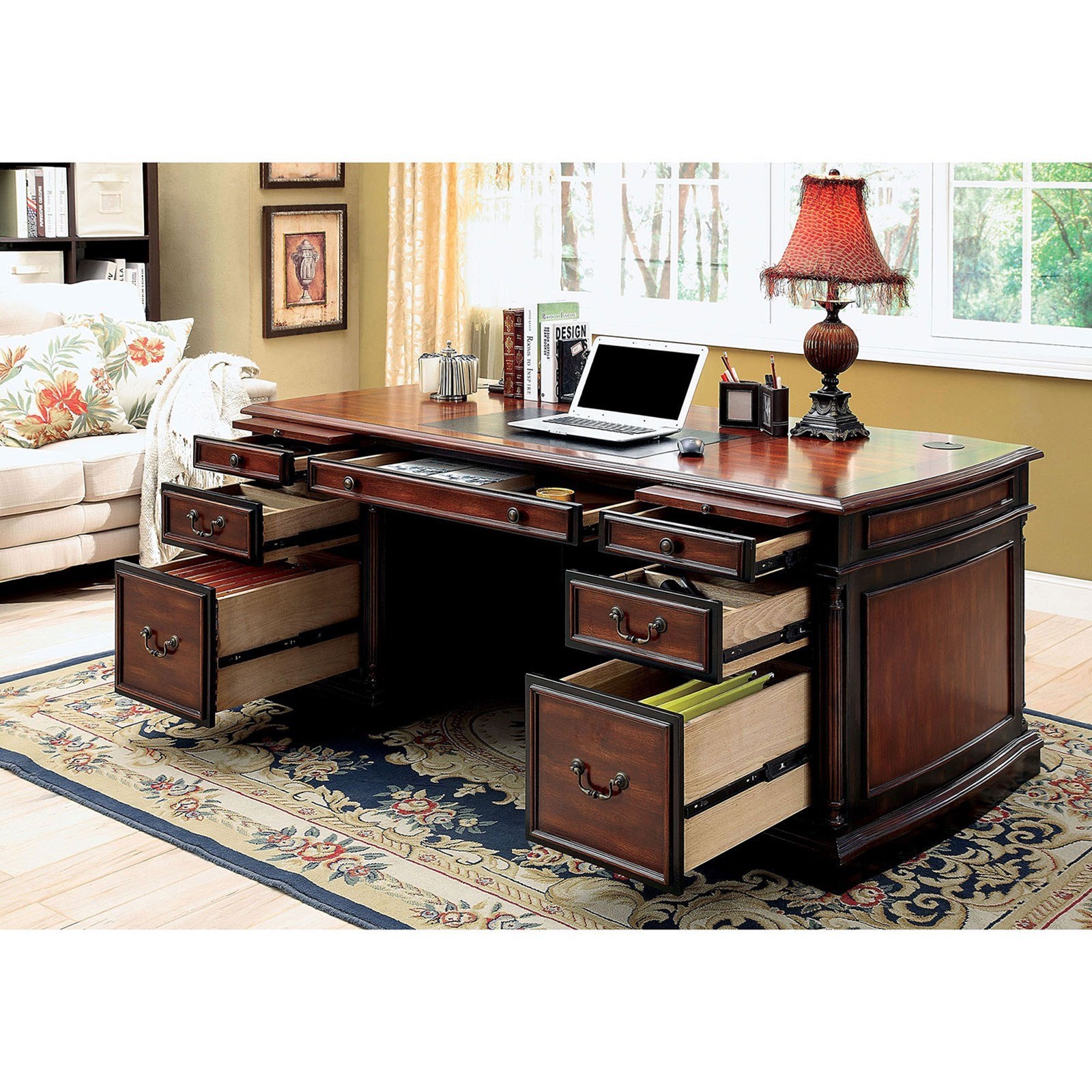 Furniture Of America Strandburg Cm Dk6255d Pk Writing Desk