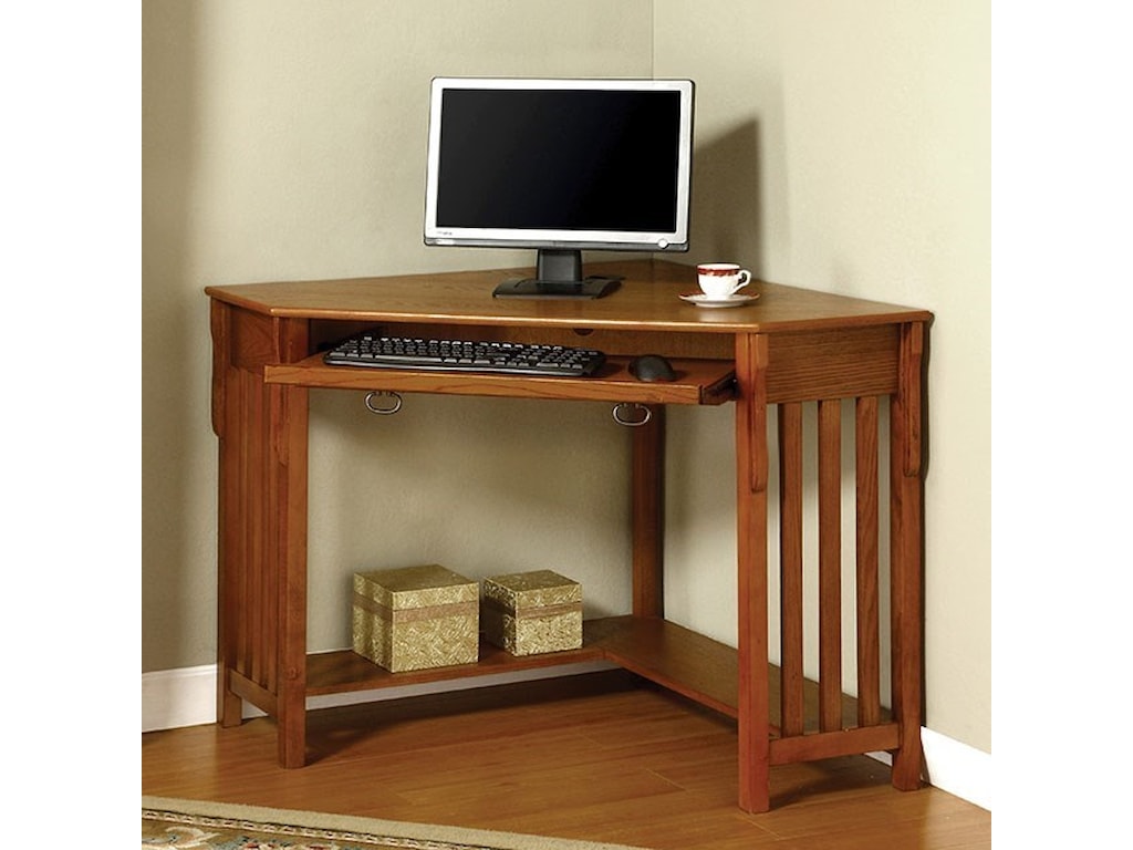 Furniture Of America Foa Toledo Cm Dk6641 Mission Style Corner