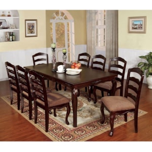 Townsville Traditional 9 Piece Dining Set With 78 Table