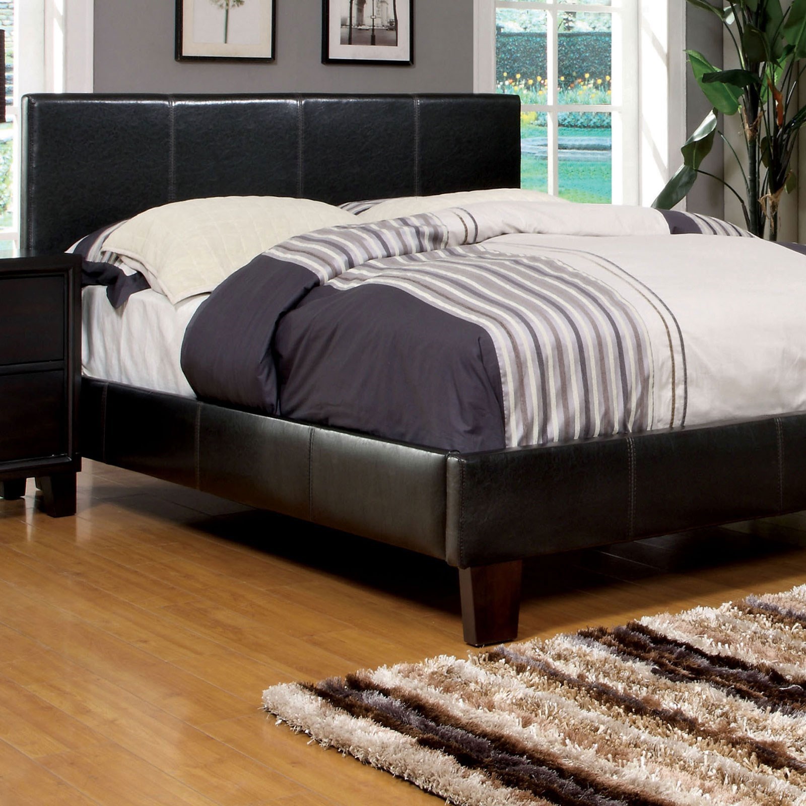 Furniture Of America Winn Park Cm7008q Bed Contemporary Queen